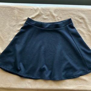 Forever 21 Black Flared Skirt